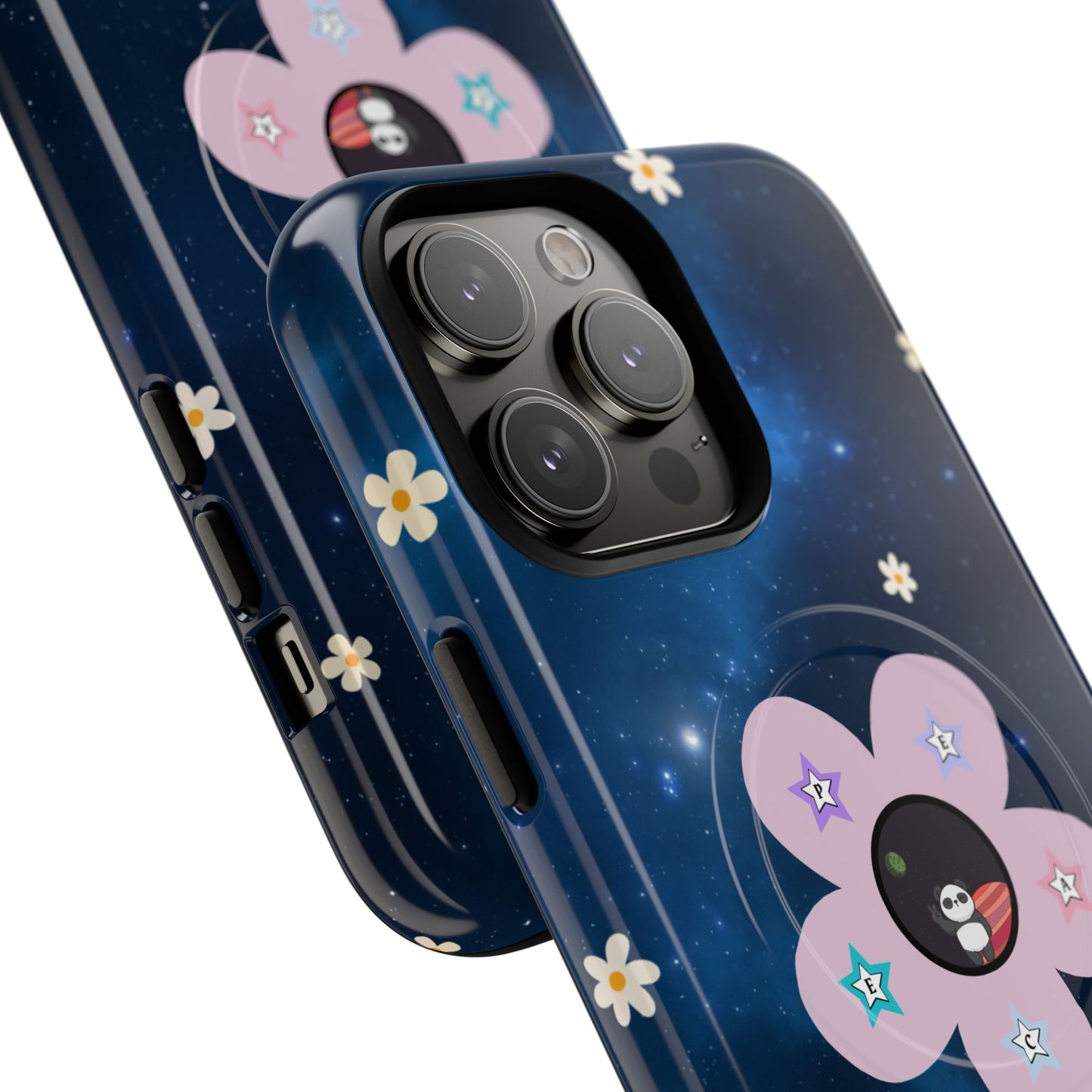 Floral Tough Magnetic Phone Case - Cute & Durable Design for Everyday Use
