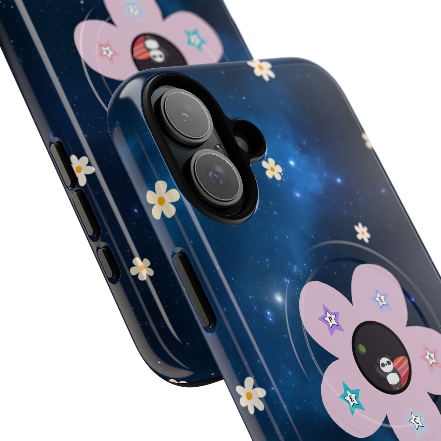 Floral Tough Magnetic Phone Case - Cute & Durable Design for Everyday Use