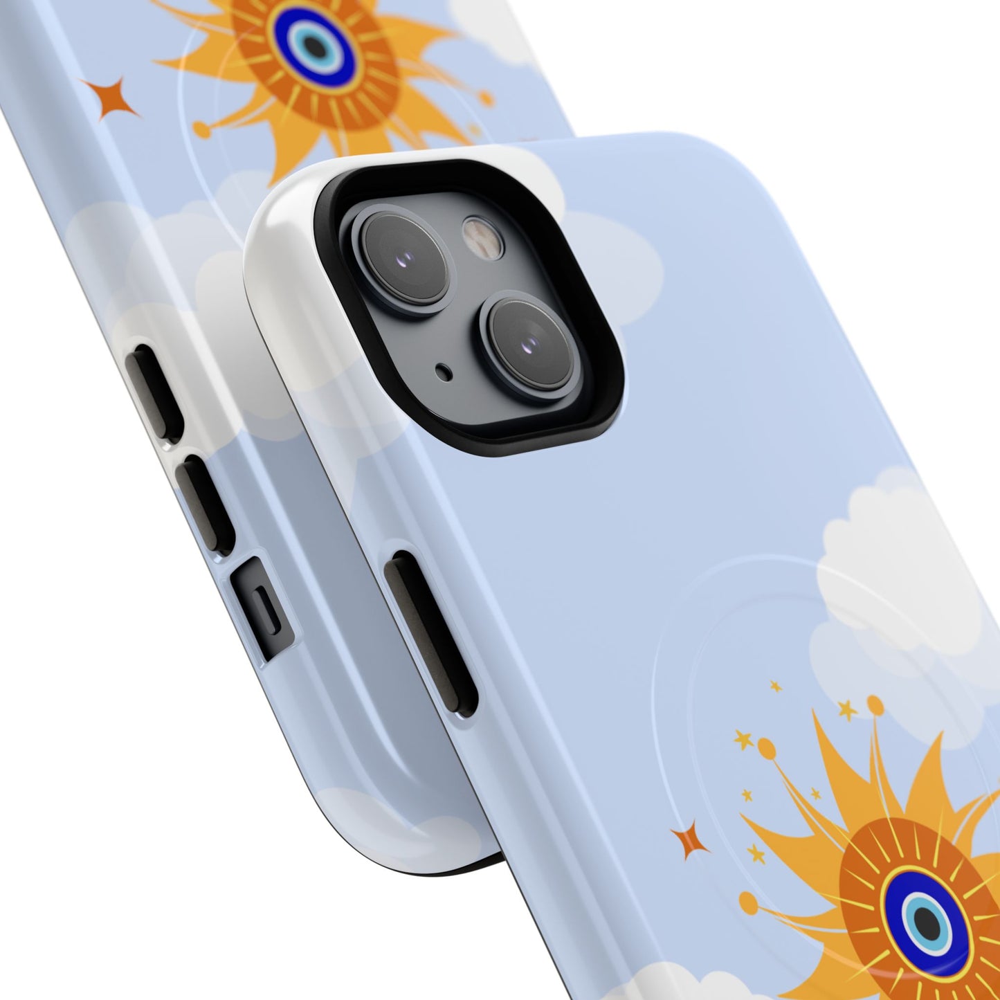 Sunshine Aura Tough Magnetic Phone Case - Durable Protection with Vibrant Design