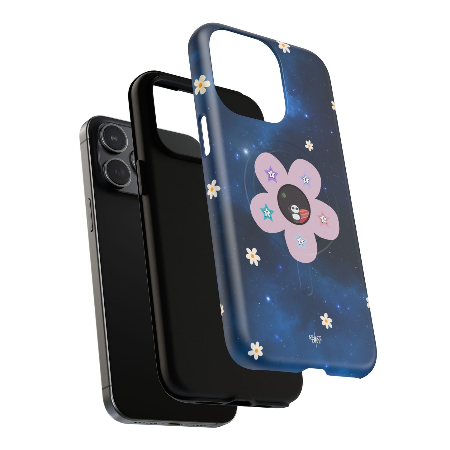 Floral Tough Magnetic Phone Case - Cute & Durable Design for Everyday Use