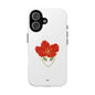 Floral Alien Phone Case | Tough Magnetic Cases | Unique Phone Accessory, Stylish Gift for Teenagers, Floral Design, Alien Lovers
