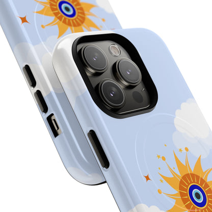 Sunshine Aura Tough Magnetic Phone Case - Durable Protection with Vibrant Design