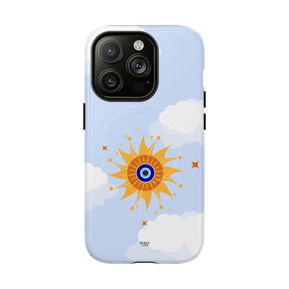Sunshine Aura Tough Magnetic Phone Case - Durable Protection with Vibrant Design
