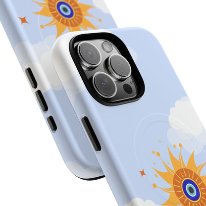 Sunshine Aura Tough Magnetic Phone Case - Durable Protection with Vibrant Design