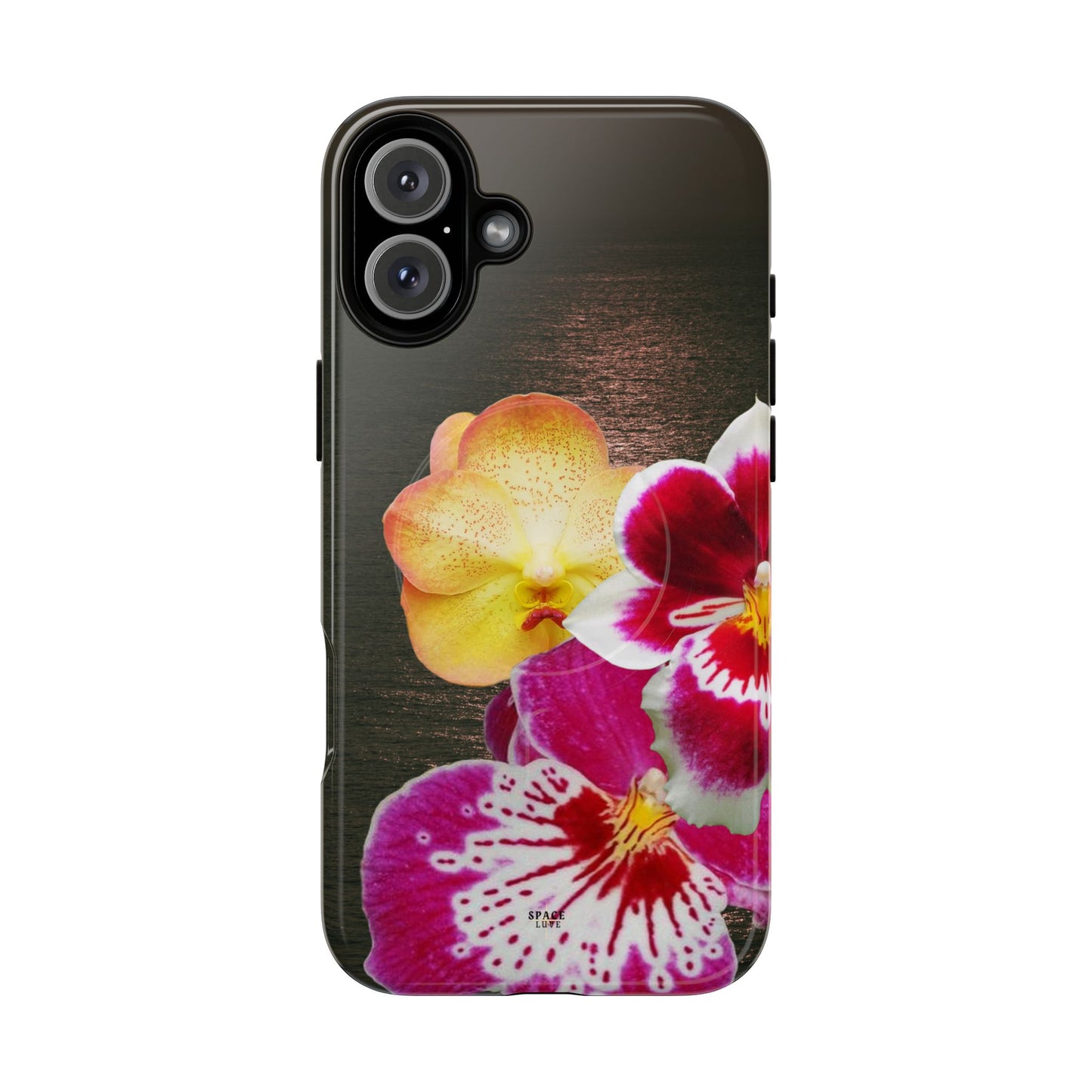 Tough Magnetic Phone Case with Floral Design