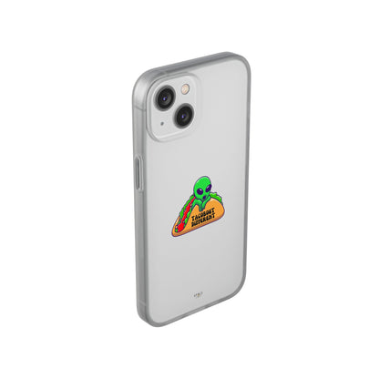 Alien Taco Flexi Case - Fun Phone Cover for Taco Lovers, Quirky Gift for Foodies, Sleek Design for iPhone, Unique Accessory, Birthday [...]