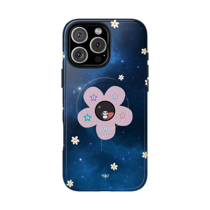 Floral Tough Magnetic Phone Case - Cute & Durable Design for Everyday Use