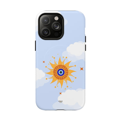 Sunshine Aura Tough Magnetic Phone Case - Durable Protection with Vibrant Design