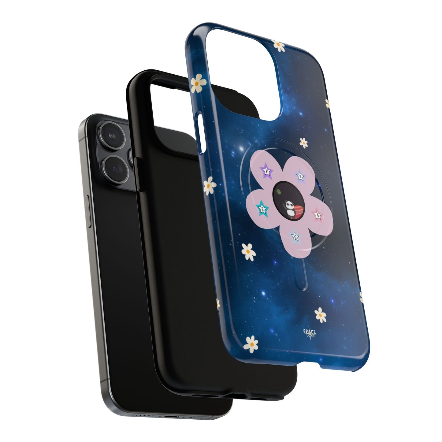 Floral Tough Magnetic Phone Case - Cute & Durable Design for Everyday Use