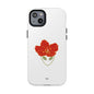 Floral Alien Phone Case | Tough Magnetic Cases | Unique Phone Accessory, Stylish Gift for Teenagers, Floral Design, Alien Lovers