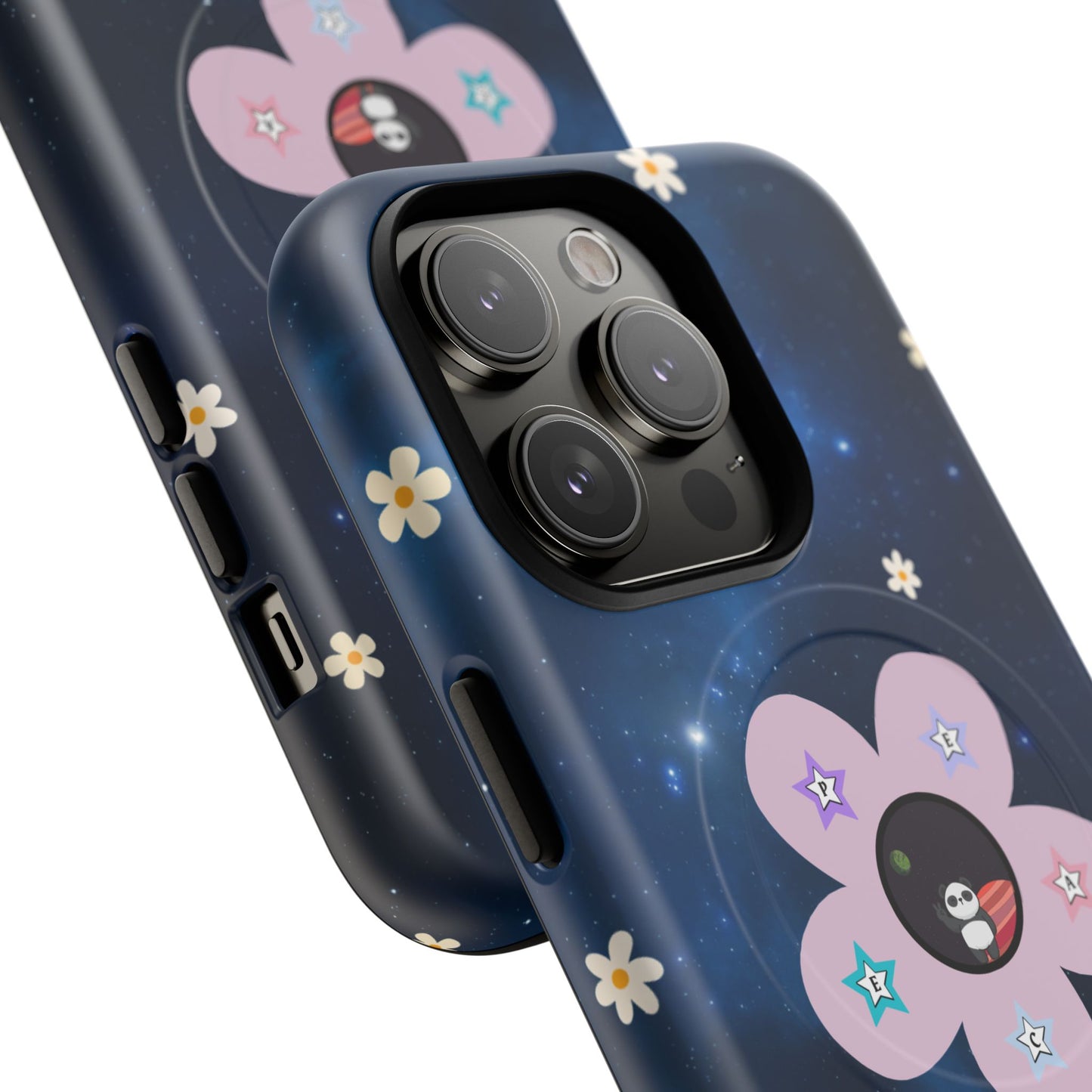Floral Tough Magnetic Phone Case - Cute & Durable Design for Everyday Use