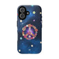 Peace Blossom Tough Magnetic Phone Case - Vibrant Floral Design