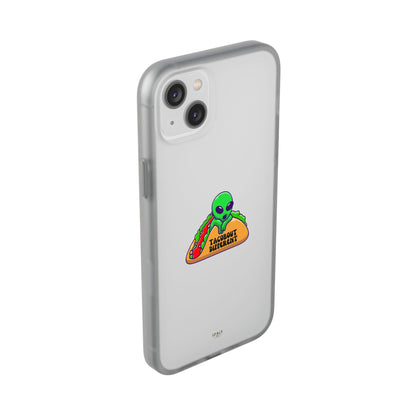 Alien Taco Flexi Case - Fun Phone Cover for Taco Lovers, Quirky Gift for Foodies, Sleek Design for iPhone, Unique Accessory, Birthday [...]