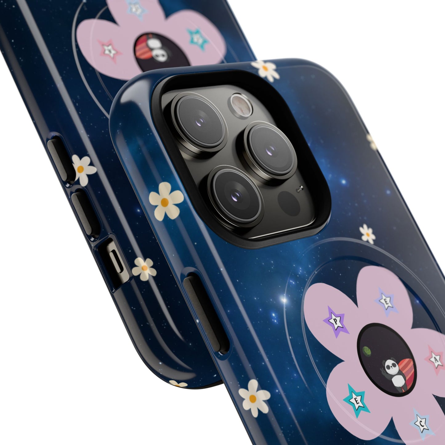 Floral Tough Magnetic Phone Case - Cute & Durable Design for Everyday Use