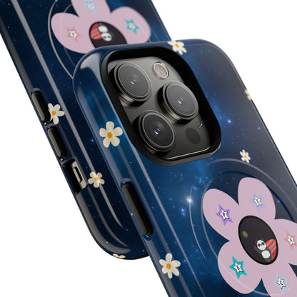 Floral Tough Magnetic Phone Case - Cute & Durable Design for Everyday Use