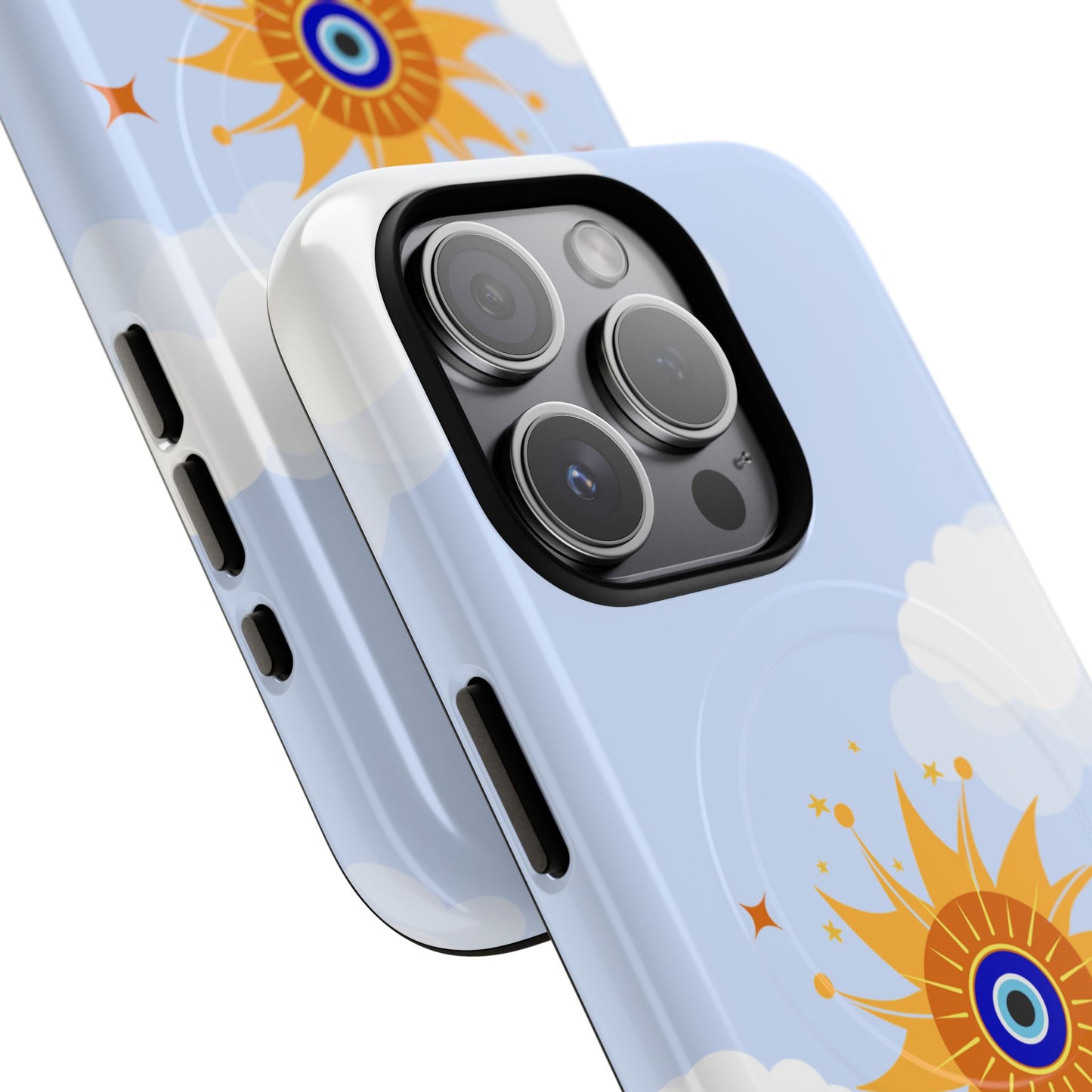 Sunshine Aura Tough Magnetic Phone Case - Durable Protection with Vibrant Design