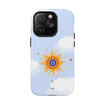 Sunshine Aura Tough Magnetic Phone Case - Durable Protection with Vibrant Design
