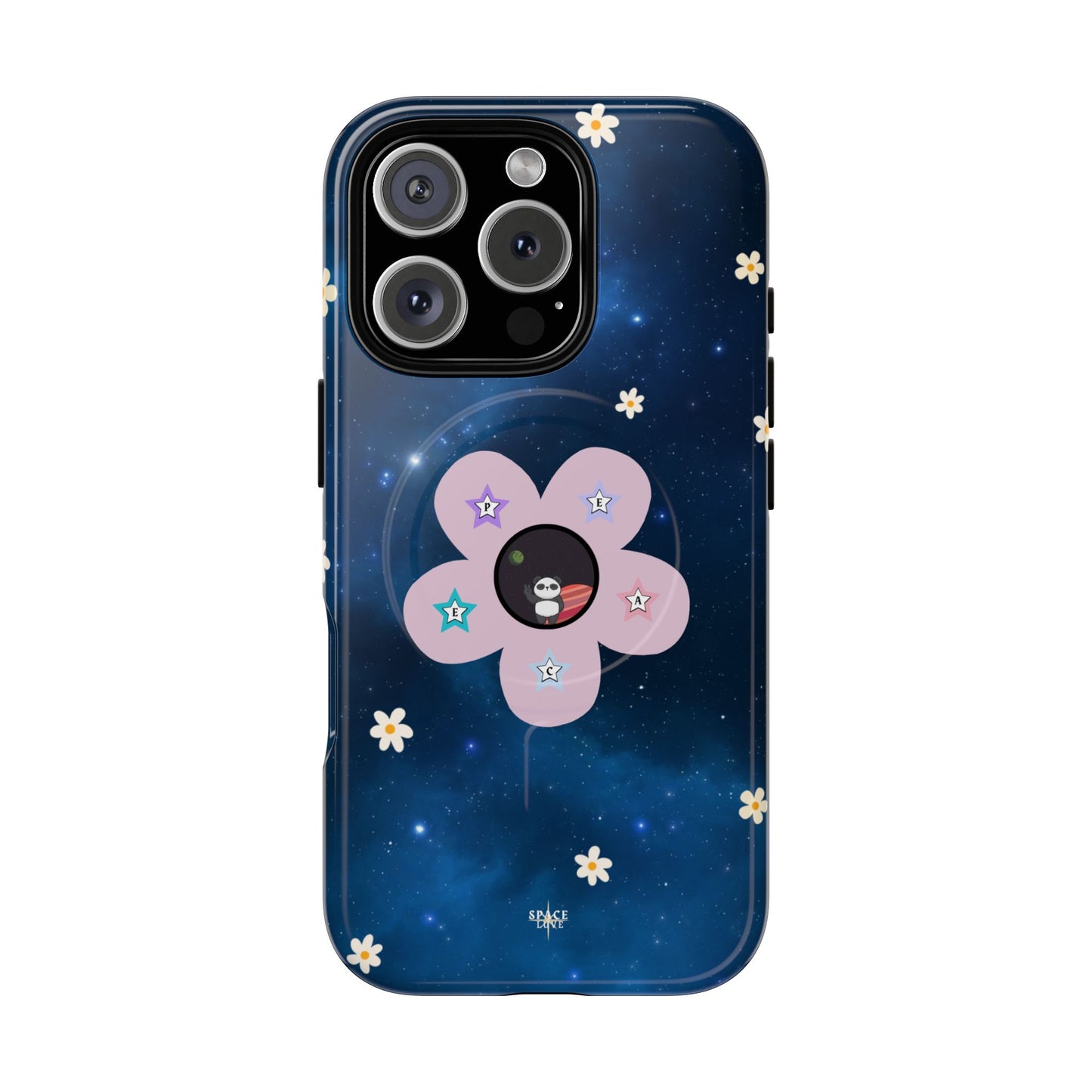 Floral Tough Magnetic Phone Case - Cute & Durable Design for Everyday Use