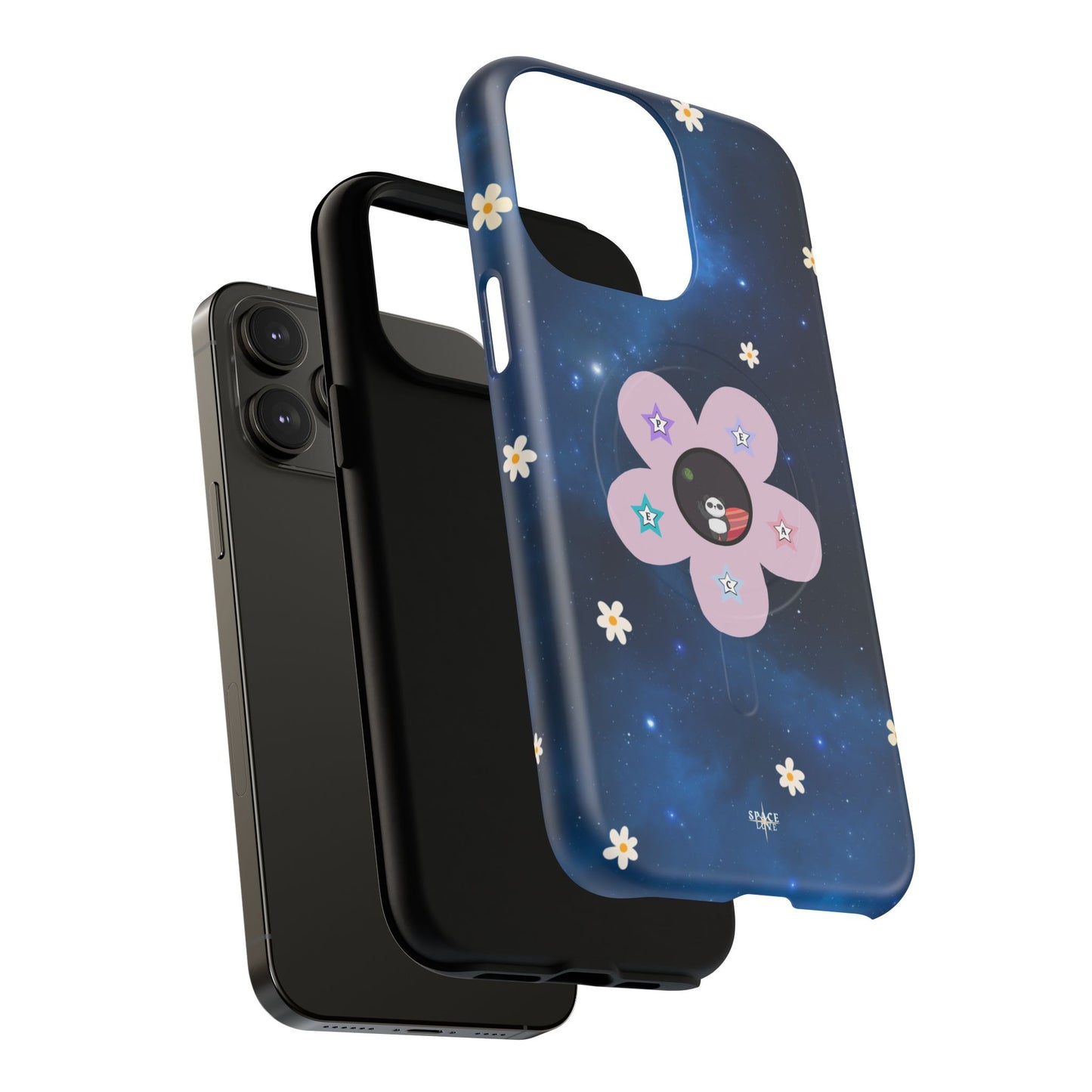 Floral Tough Magnetic Phone Case - Cute & Durable Design for Everyday Use