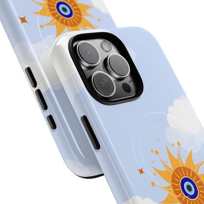 Sunshine Aura Tough Magnetic Phone Case - Durable Protection with Vibrant Design