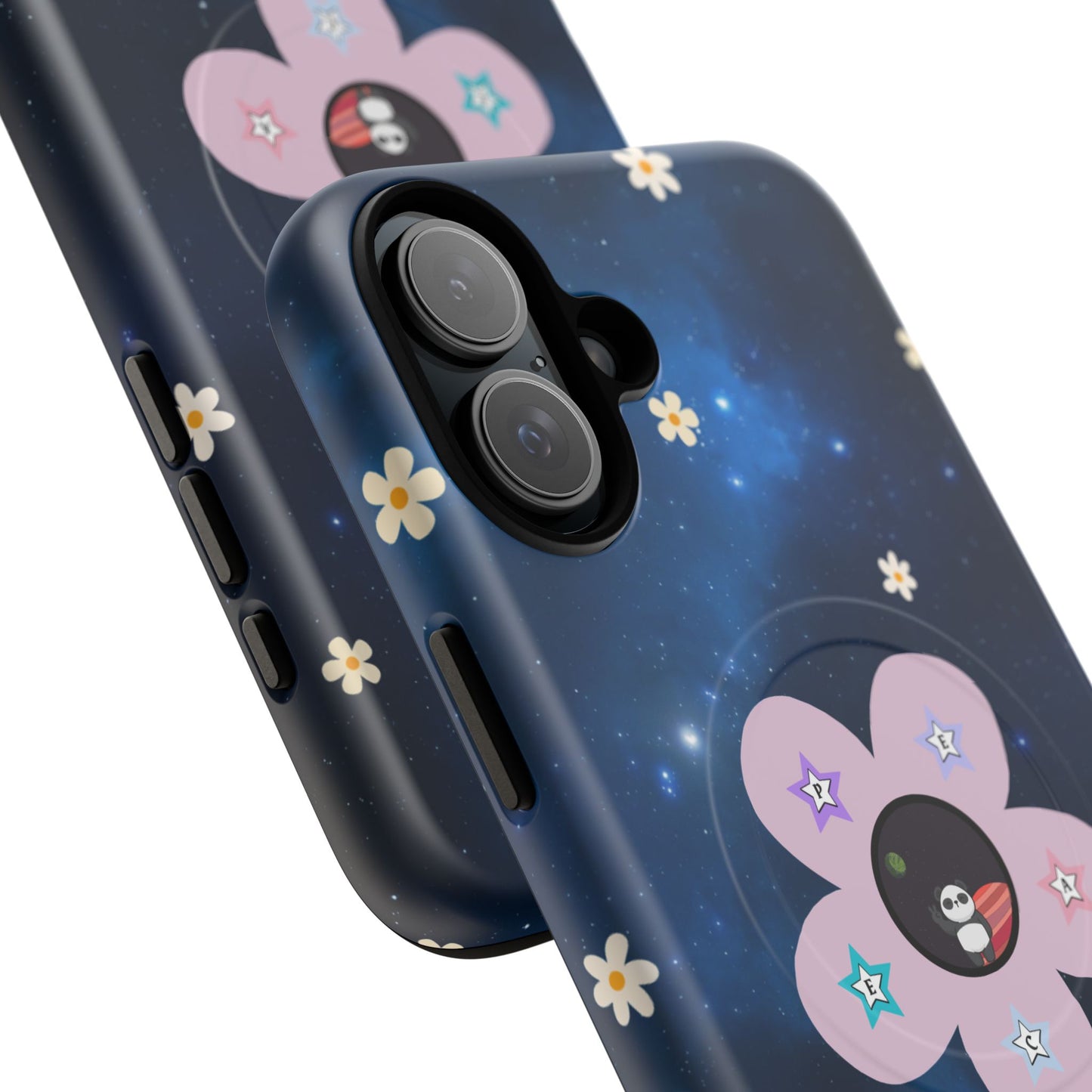 Floral Tough Magnetic Phone Case - Cute & Durable Design for Everyday Use