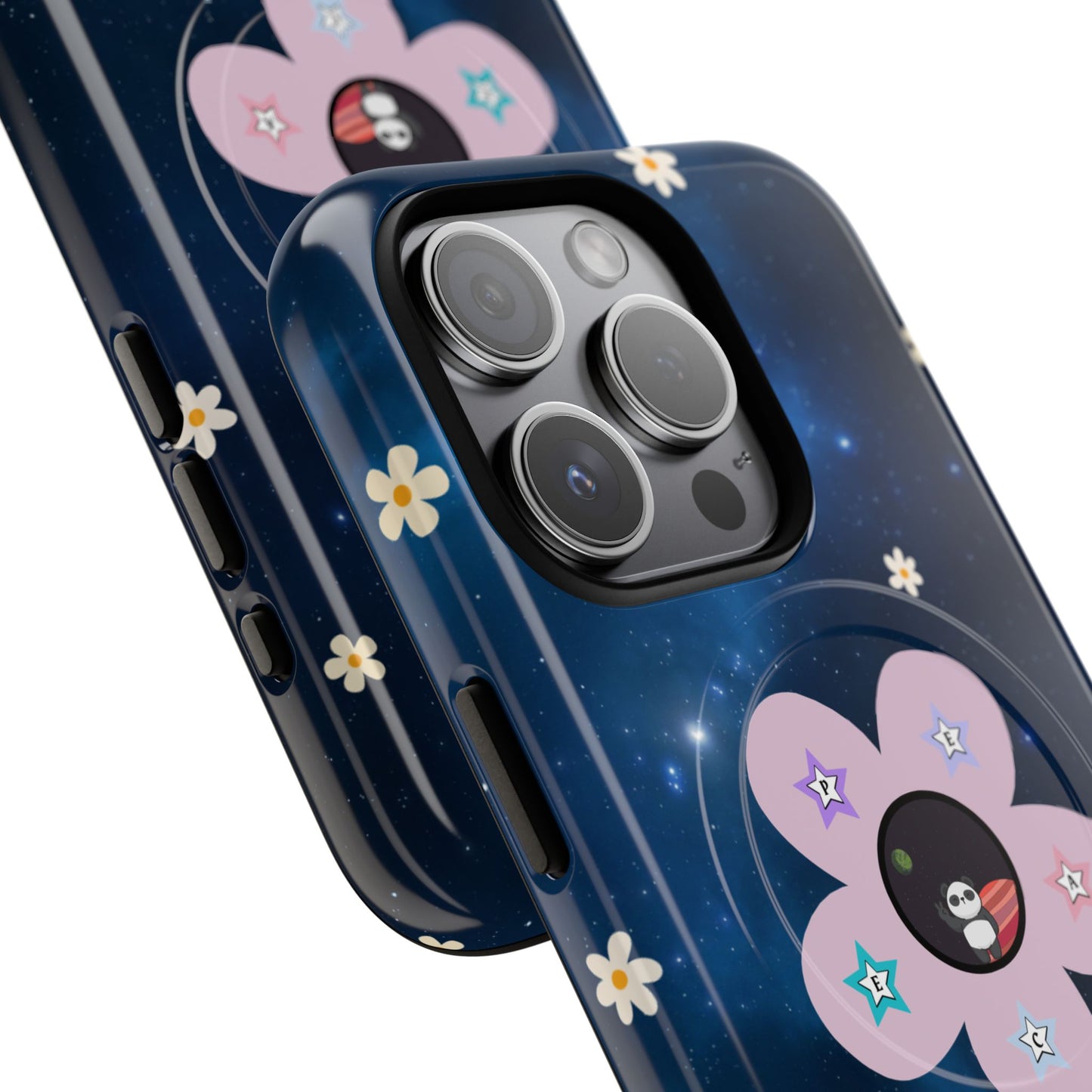 Floral Tough Magnetic Phone Case - Cute & Durable Design for Everyday Use