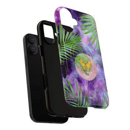 Tough Magnetic Phone Case - Stylish Butterfly Design, Perfect for Nature Lovers