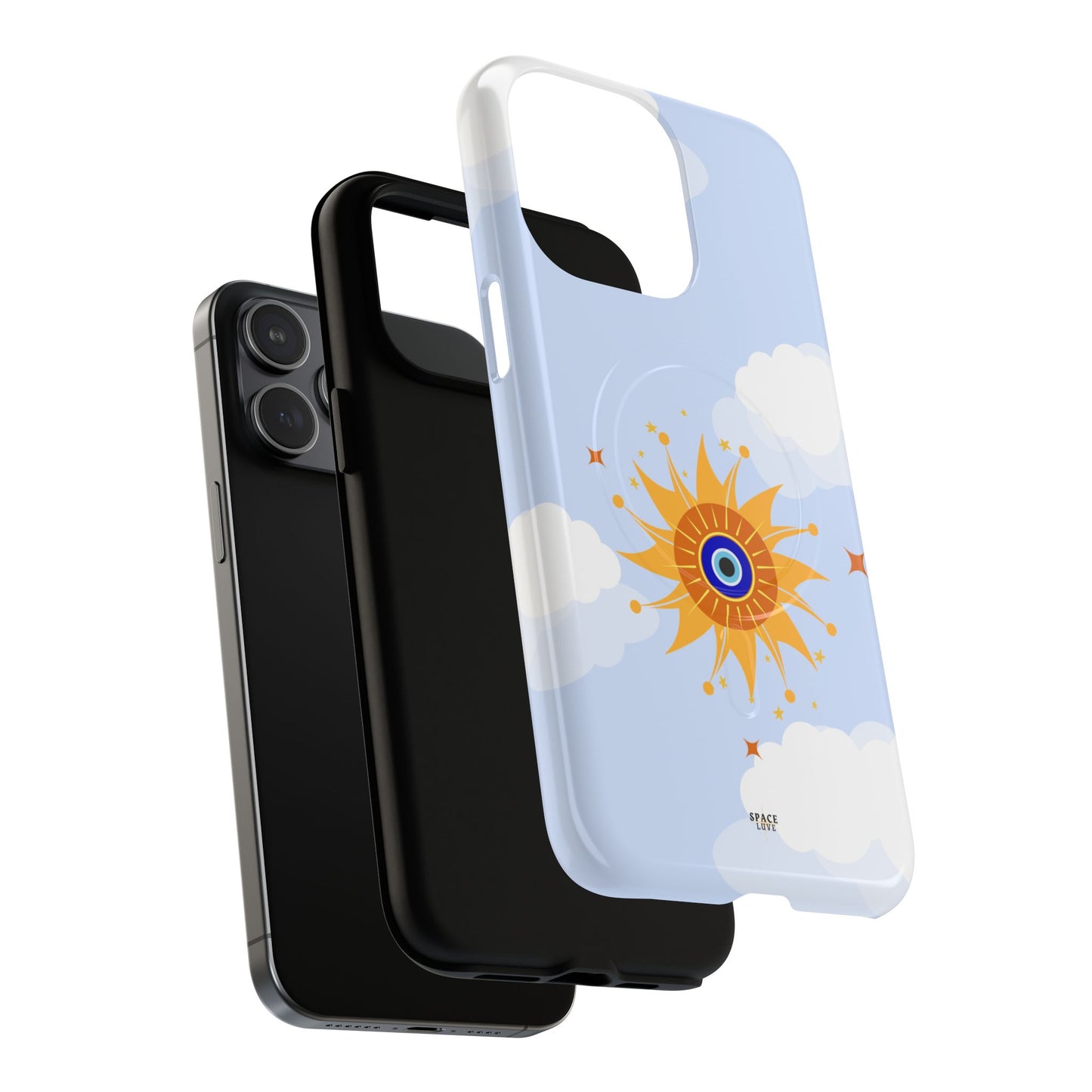 Sunshine Aura Tough Magnetic Phone Case - Durable Protection with Vibrant Design