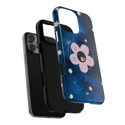 Floral Tough Magnetic Phone Case - Cute & Durable Design for Everyday Use