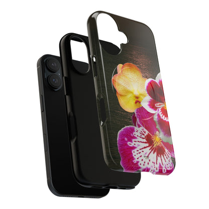 Tough Magnetic Phone Case with Floral Design