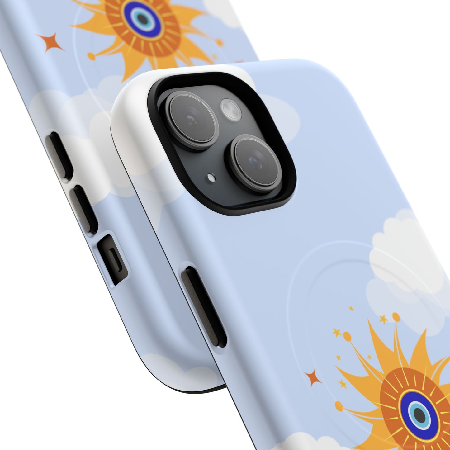 Sunshine Aura Tough Magnetic Phone Case - Durable Protection with Vibrant Design