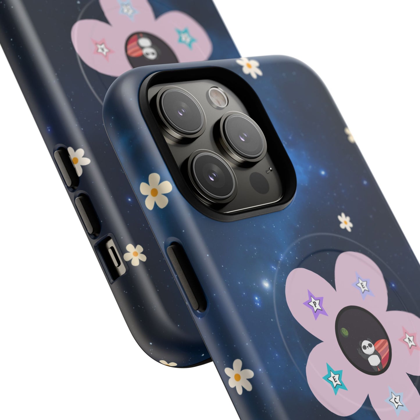 Floral Tough Magnetic Phone Case - Cute & Durable Design for Everyday Use