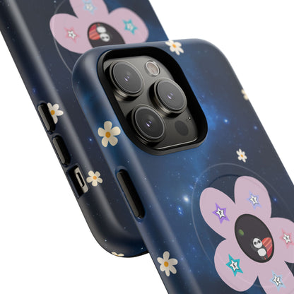 Floral Tough Magnetic Phone Case - Cute & Durable Design for Everyday Use
