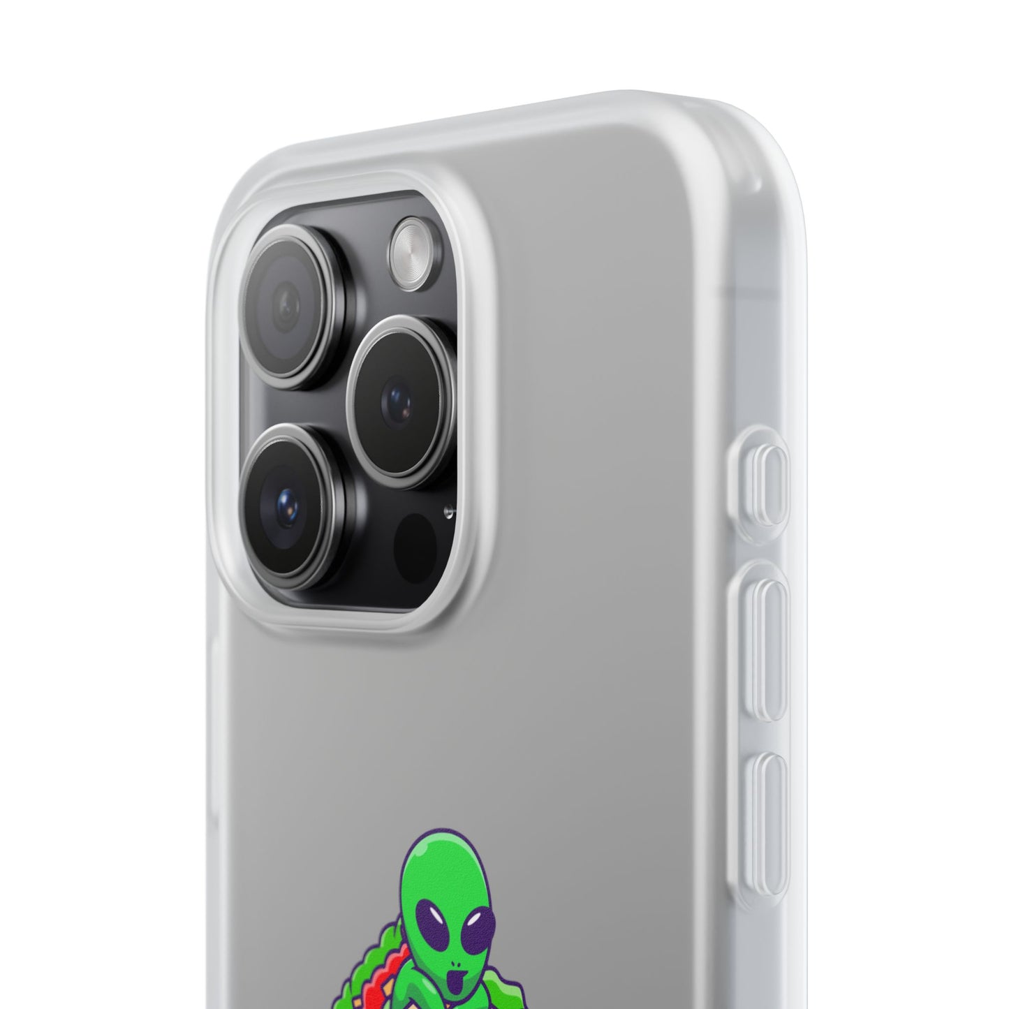 Alien Taco Flexi Case - Fun Phone Cover for Taco Lovers, Quirky Gift for Foodies, Sleek Design for iPhone, Unique Accessory, Birthday [...]