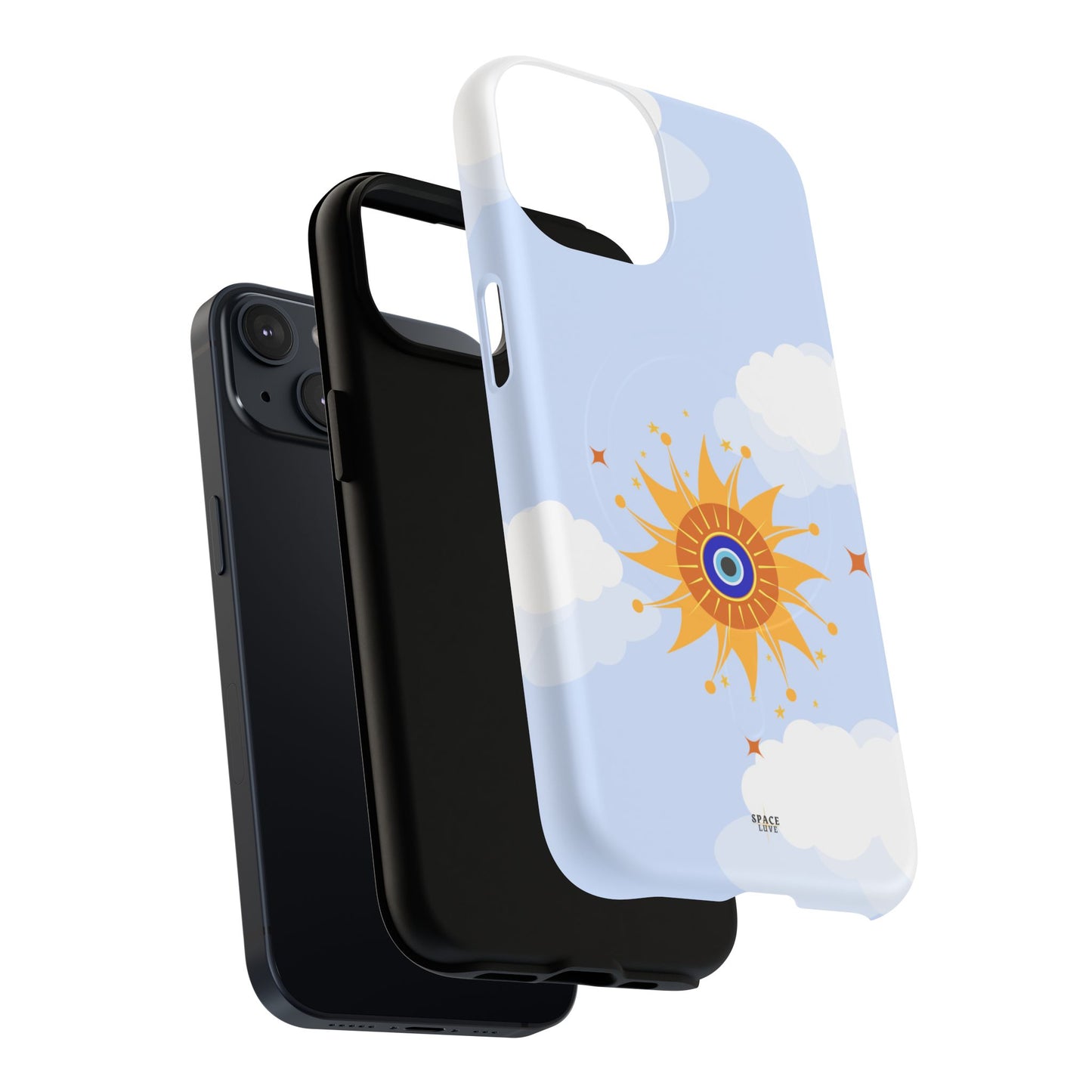 Sunshine Aura Tough Magnetic Phone Case - Durable Protection with Vibrant Design