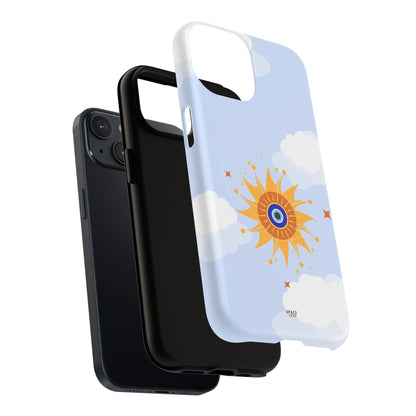 Sunshine Aura Tough Magnetic Phone Case - Durable Protection with Vibrant Design