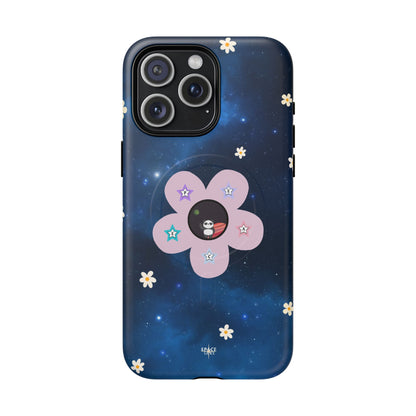 Floral Tough Magnetic Phone Case - Cute & Durable Design for Everyday Use