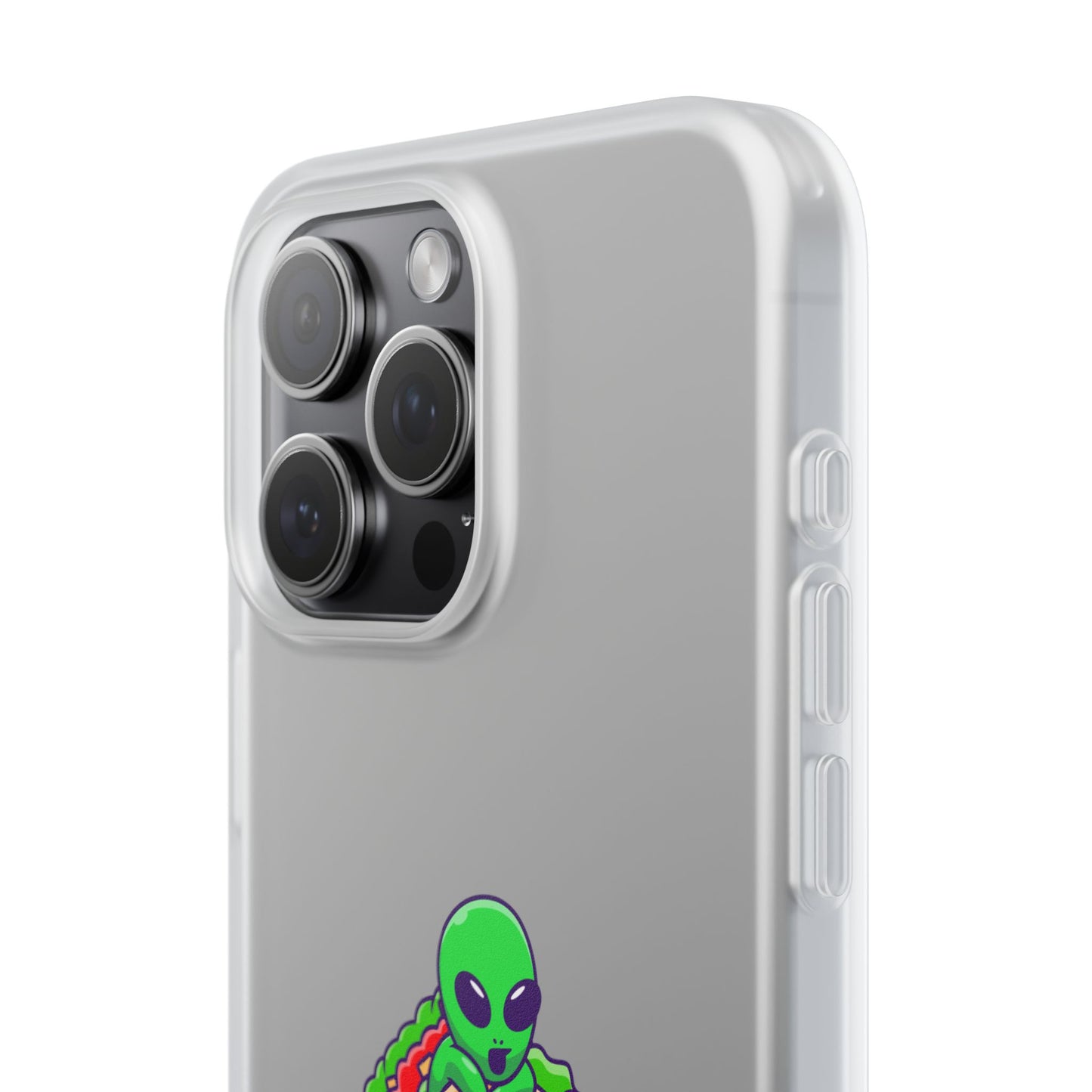 Alien Taco Flexi Case - Fun Phone Cover for Taco Lovers, Quirky Gift for Foodies, Sleek Design for iPhone, Unique Accessory, Birthday [...]