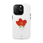 Floral Alien Phone Case | Tough Magnetic Cases | Unique Phone Accessory, Stylish Gift for Teenagers, Floral Design, Alien Lovers