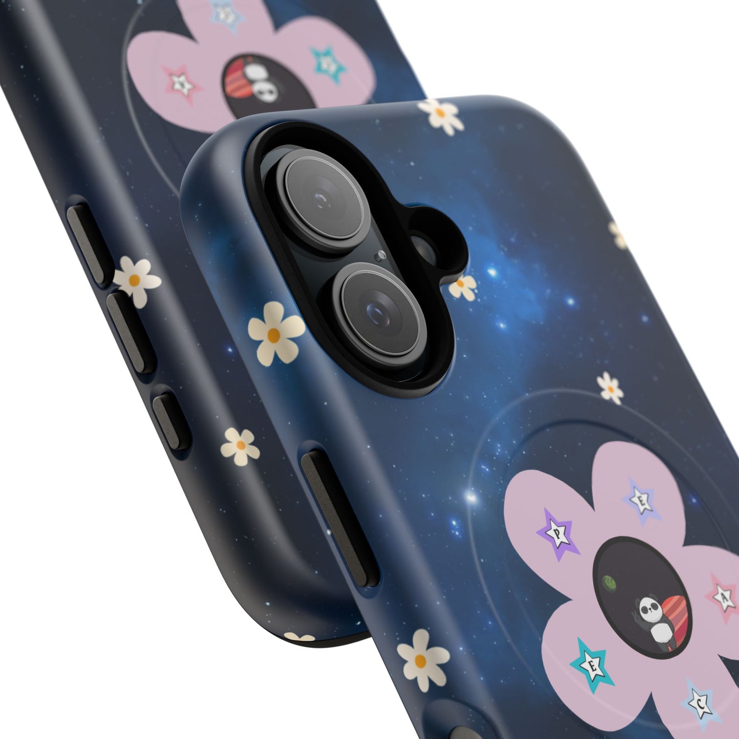 Floral Tough Magnetic Phone Case - Cute & Durable Design for Everyday Use