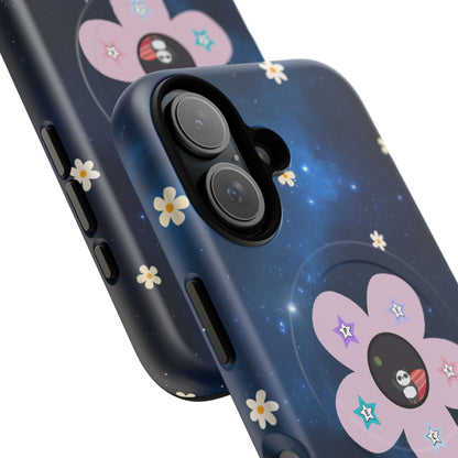 Floral Tough Magnetic Phone Case - Cute & Durable Design for Everyday Use