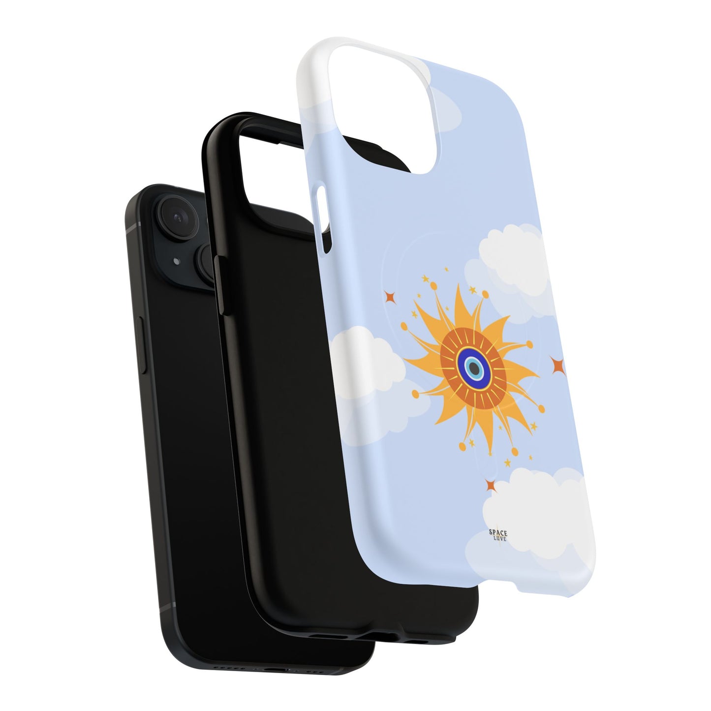 Sunshine Aura Tough Magnetic Phone Case - Durable Protection with Vibrant Design