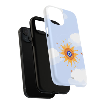 Sunshine Aura Tough Magnetic Phone Case - Durable Protection with Vibrant Design