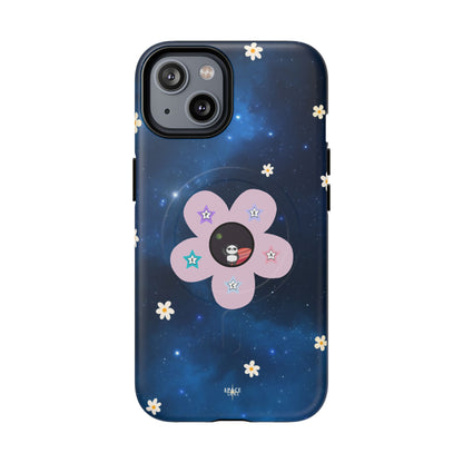 Floral Tough Magnetic Phone Case - Cute & Durable Design for Everyday Use