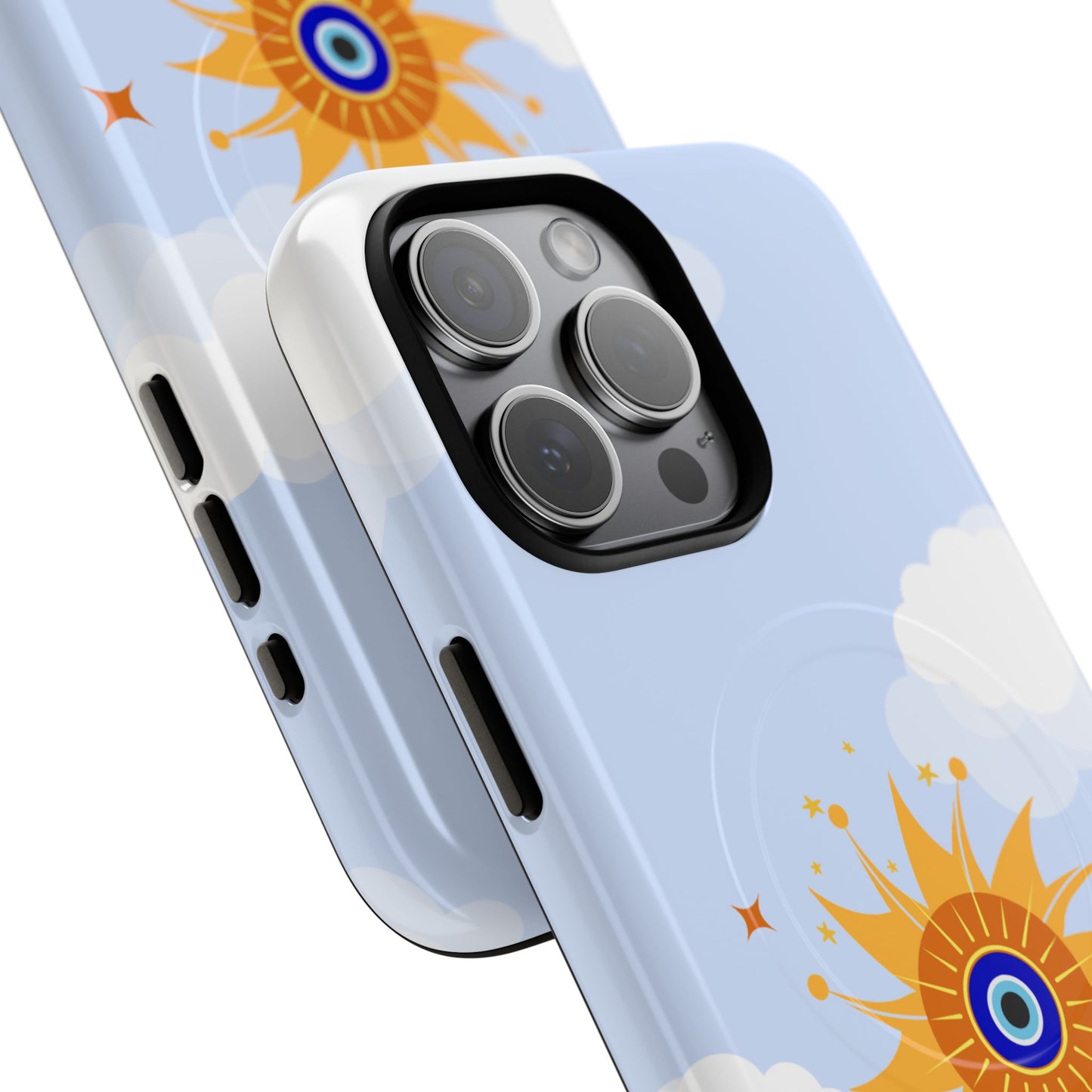 Sunshine Aura Tough Magnetic Phone Case - Durable Protection with Vibrant Design