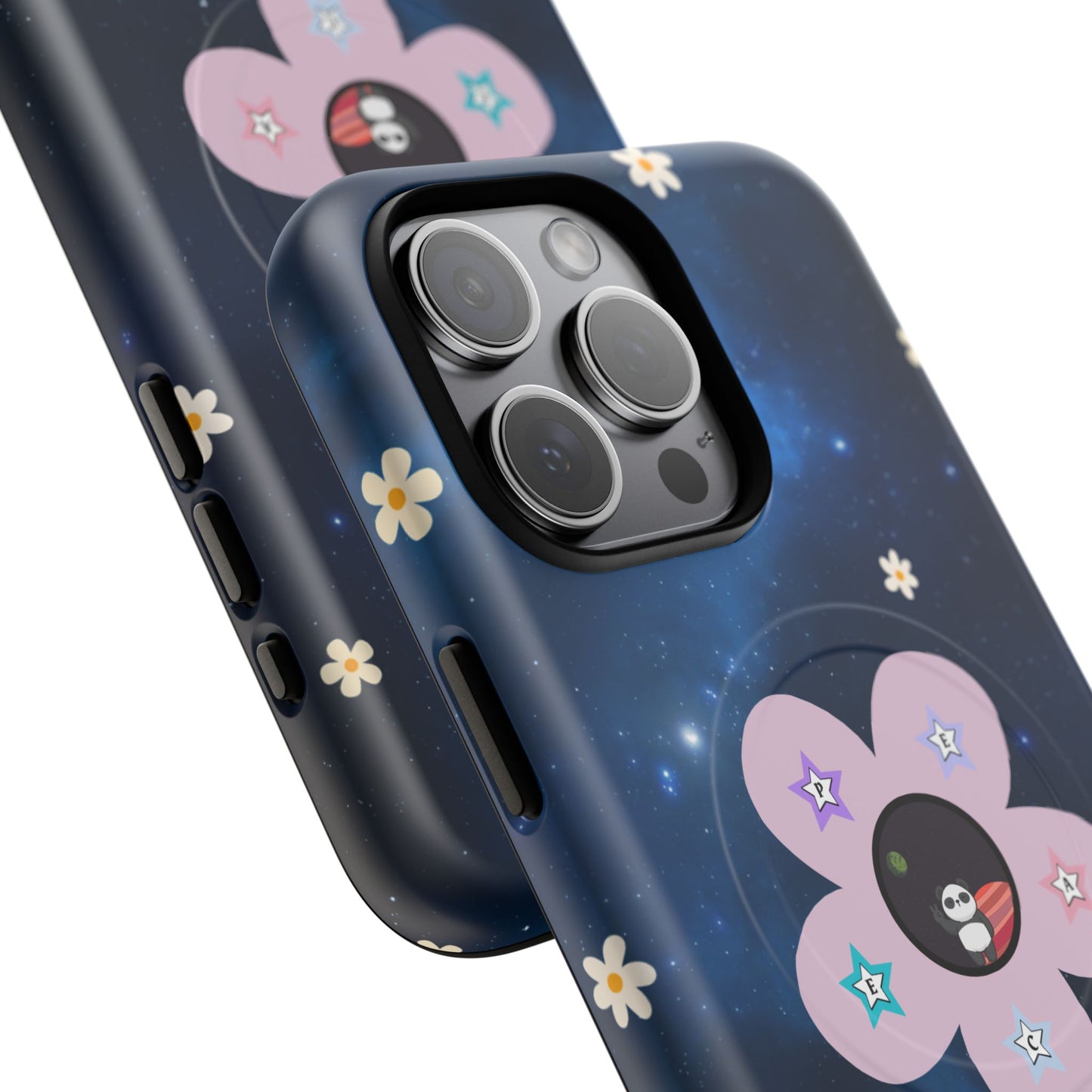 Floral Tough Magnetic Phone Case - Cute & Durable Design for Everyday Use