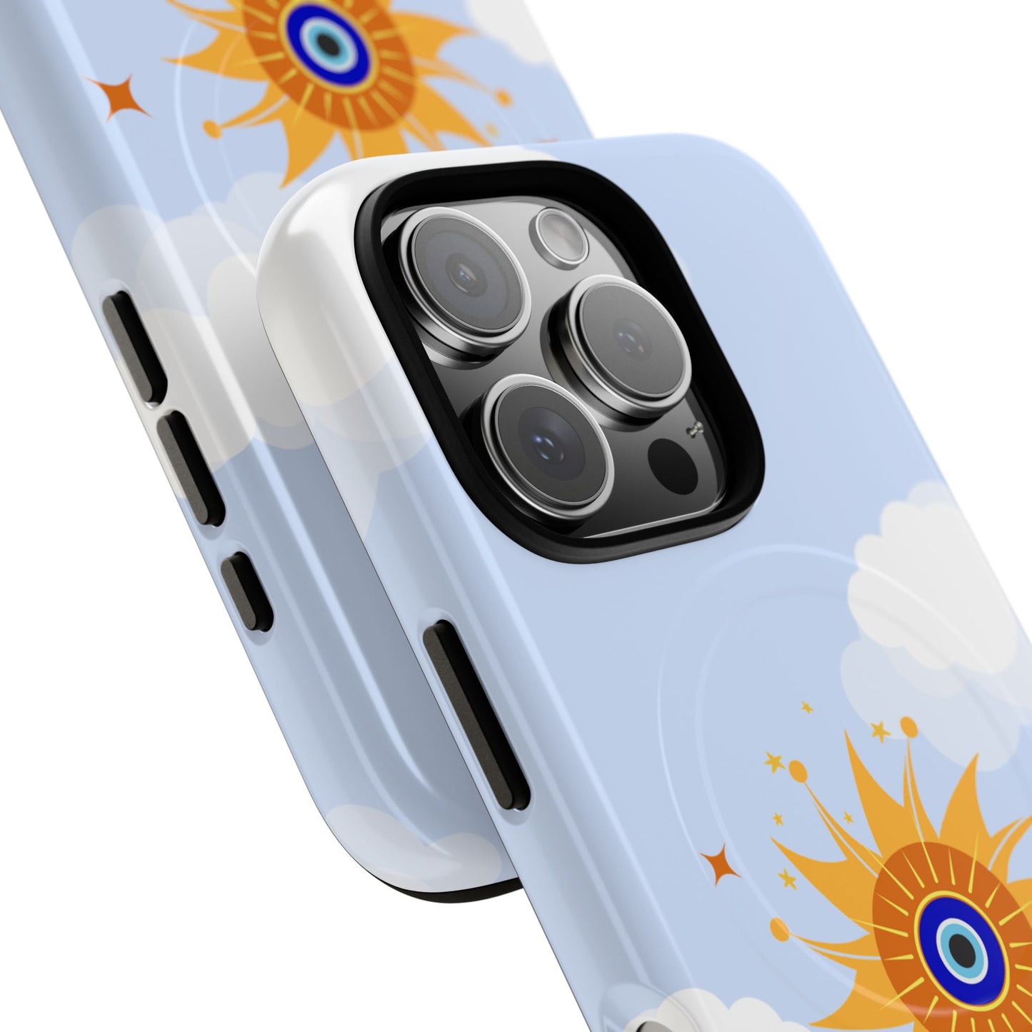 Sunshine Aura Tough Magnetic Phone Case - Durable Protection with Vibrant Design