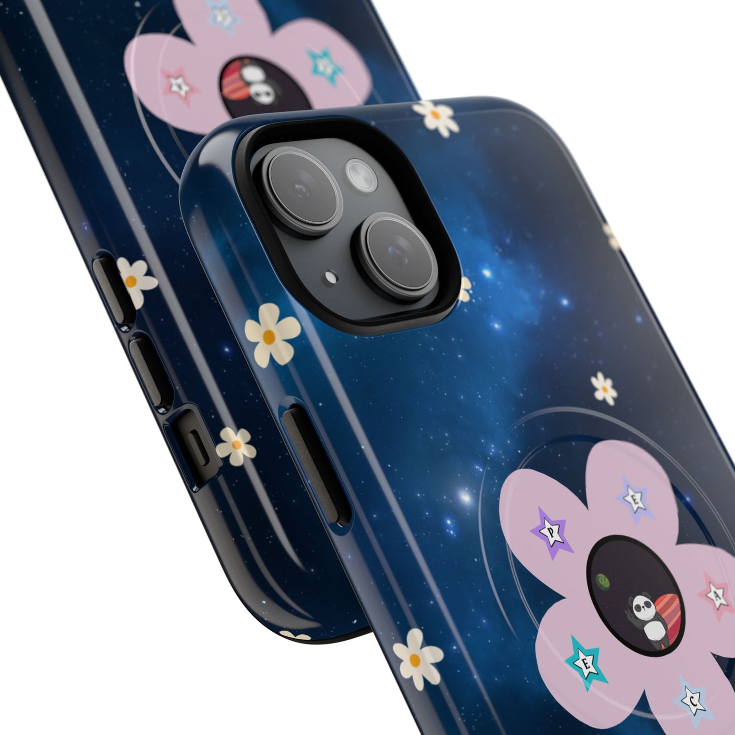 Floral Tough Magnetic Phone Case - Cute & Durable Design for Everyday Use