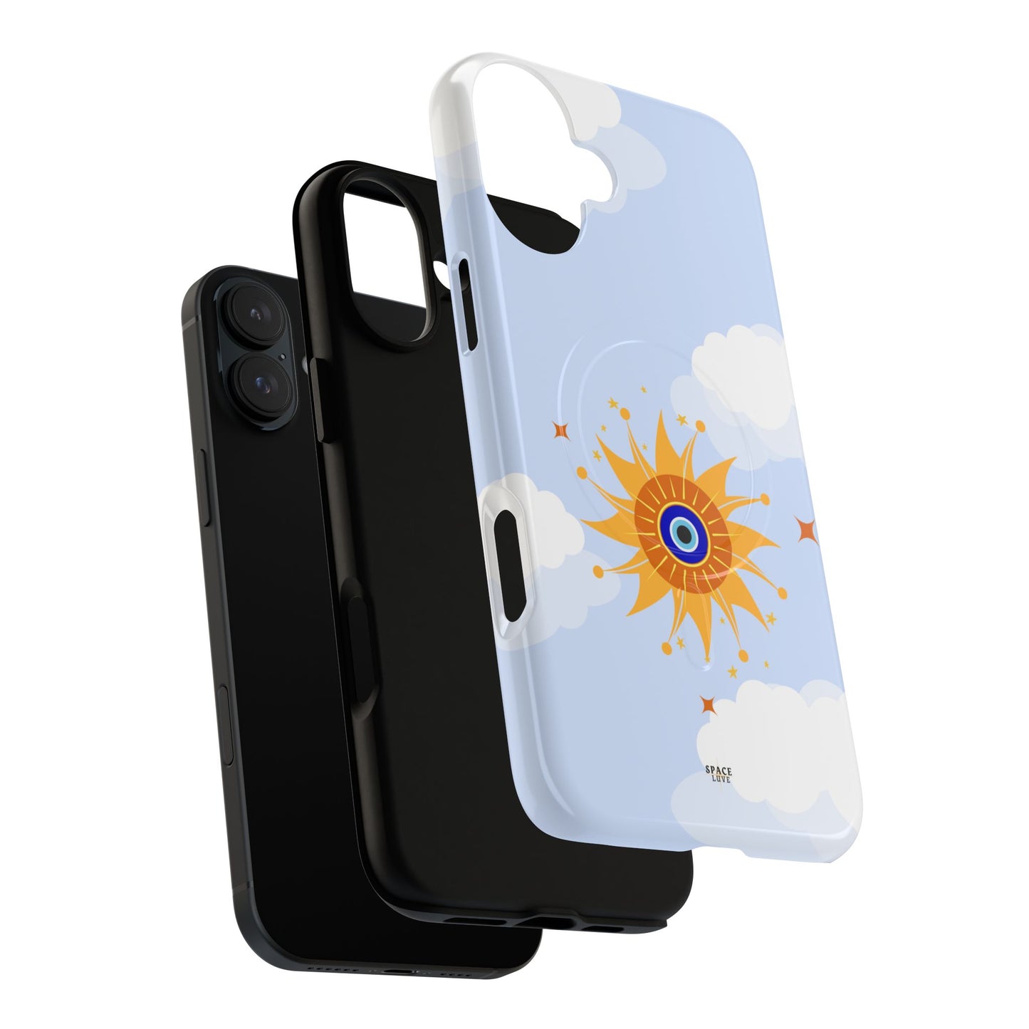 Sunshine Aura Tough Magnetic Phone Case - Durable Protection with Vibrant Design