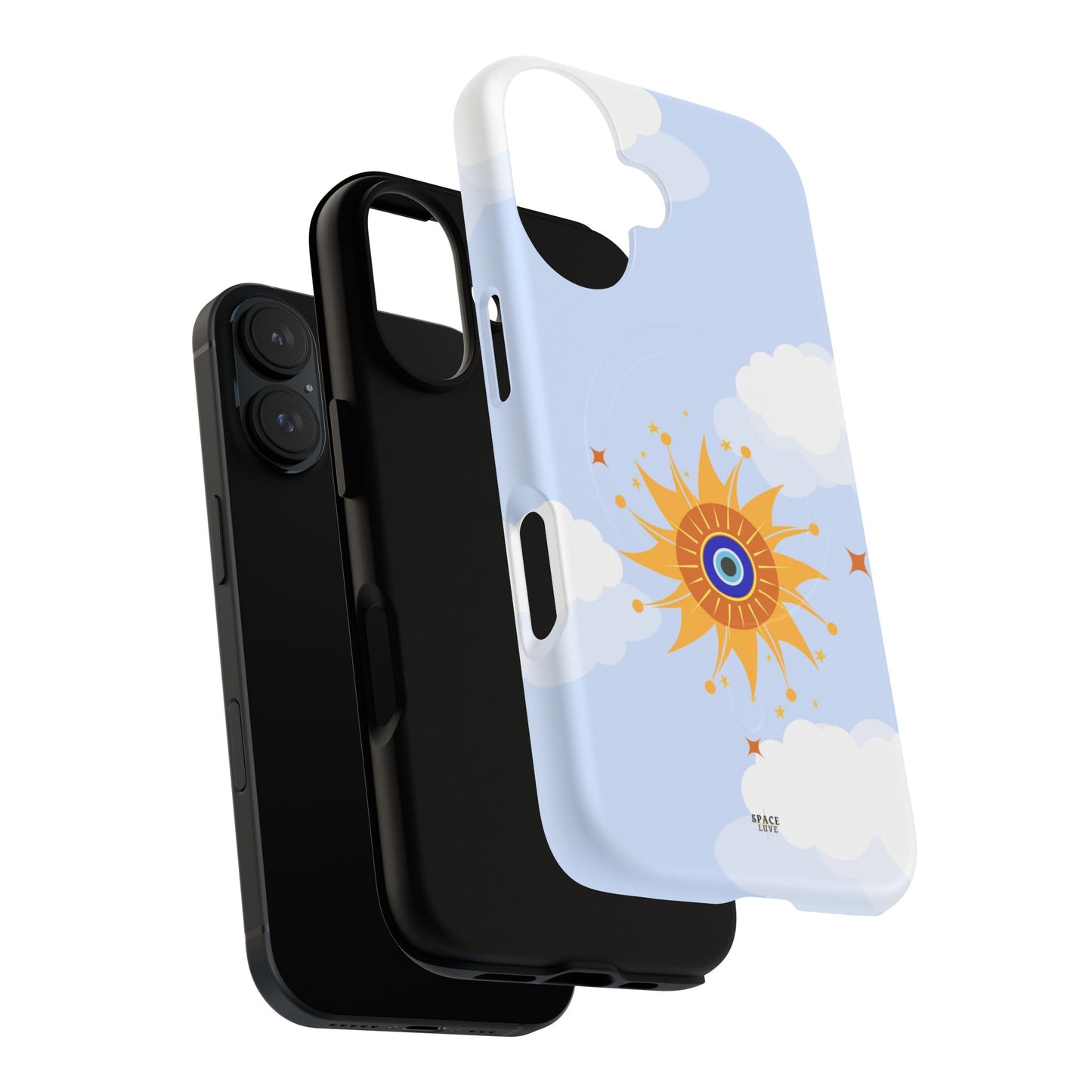 Sunshine Aura Tough Magnetic Phone Case - Durable Protection with Vibrant Design